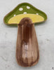 Willow & Riley Mushroom-Themed Green Ceramic Spoon Rest