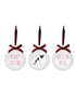 Rae Dunn “Good Dog” Set of Three Dog-Themed Ornaments