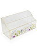 Load image into Gallery viewer, Papyrus Two Compartments Acrylic Desk Letter Organizer with Floral Design
