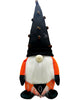Rae Dunn “Boo” Black and Orange Plush Halloween Gnome