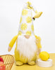 Load image into Gallery viewer, Dabney Lee Lemon-Theme Plush Gnome with Curly Faux Fur

