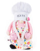 Rae Dunn “High Tea” Plush Spring Gnome with Teapot