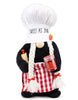 Rae Dunn “Sweet as Jam” Black, Red and White Plush Gnome