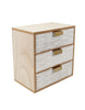 Load image into Gallery viewer, Becki Owens 3-Tier Wooden Desk Organizer with Three Drawers

