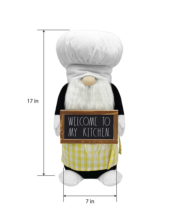 Rae Dunn Welcome To My Kitchen Decor Gnome