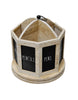 Rae Dunn “Pens” Wooden 4 Sections Spinning Pencil Holder
