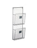 Load image into Gallery viewer, 2 Tiers Wall Mounting Paper Holder and File Organizer
