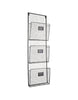 Wall-Mounted 3 Tiers Paper Holder
