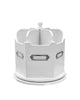 White 6 Sections Rotating Organizer for Small Supplies