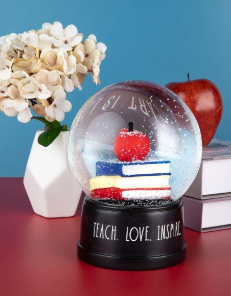 Rae Dunn Teacher hot Snow Globe