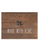 Rae Dunn “Made with Love” Wooden Antique Recipe Box