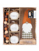 Rae Dunn Fall Décor Set: Wood Bead Garland, Gnome & Pumpkins