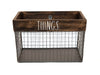 Load image into Gallery viewer, Farmhouse Style Storage Basket - Front Angle
