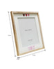 Load image into Gallery viewer, Freestanding 8x10 Photo Holder for Family Images - Dimensions
