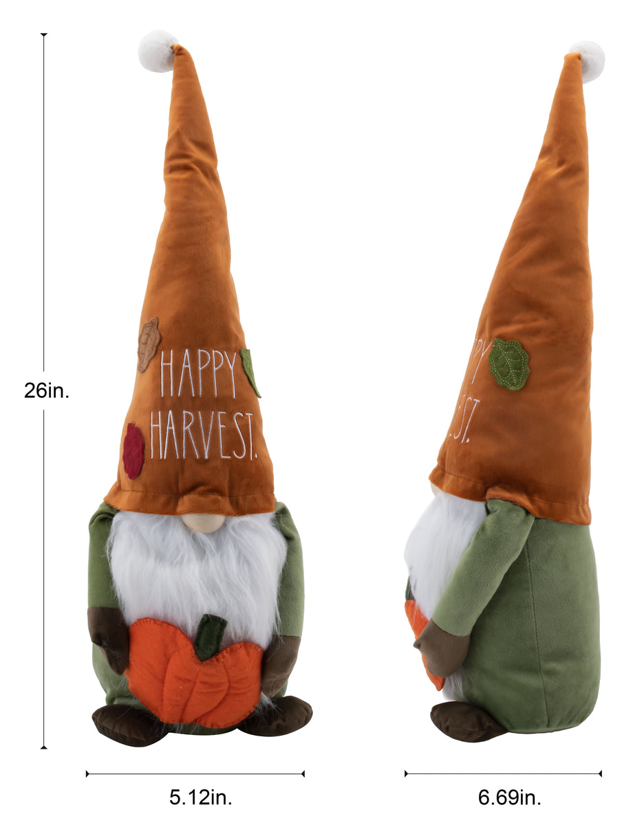 Rae Dunn deals Plush PUMKIN KISSES & HARVEST BLESSINGS gnome