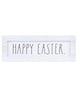 Rae Dunn Freestanding White Wooden “Happy Easter” Sign