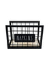 “Napkins” Wired Metal Black Rae Dunn Napkin Holder