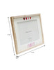 Load image into Gallery viewer, Unfinished Wood Photograph Frame 10x8 - Dimensions
