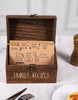 Load image into Gallery viewer, Vintage Wooden Recipe Box - Lifestyle 2
