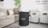 Load and play video in Gallery viewer, Rae Dunn “Laundry” Farmhouse Metal Laundry Hamper with Liner
