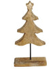 Wooden Christmas Tree Cutout Desk Decoration