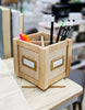 Load image into Gallery viewer, Becki Owens Wooden 4 Compartments Rotating Organizer
