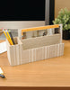 Load image into Gallery viewer, Becki Owens 3 Sections Wooden Desk and File Organizer
