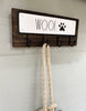 Load image into Gallery viewer, Rae Dunn &quot;Woof&quot; 4-Hook Wall Hooks for Pets Supplies
