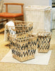 Load image into Gallery viewer, Becki Owens Set of 3 Rectangular-Shape Woven Baskets
