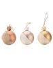 Becki Owens Set of Three Wooden Christmas Ornaments