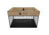 Load image into Gallery viewer, Rae Dunn “Toys” Set of 2 Black Wired Metal Basket for Pet Supplies
