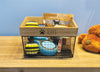 Load image into Gallery viewer, Rae Dunn “Toys” Set of 2 Black Wired Metal Basket for Pet Supplies
