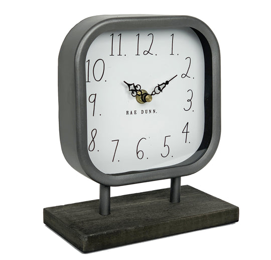 Rae Dunn Desk Clock