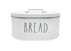 Set of White “Bread” White Rae Dunn Kitchen Canister