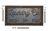 Load image into Gallery viewer, Vintage Wood and Galvanized-Metal Laundry Rooms Wall Sign
