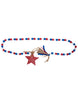 Rae Dunn Red, White and Blue Beaded 4th of July Garland