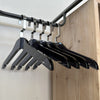 Load image into Gallery viewer, Simply Brilliant Collection 10-Pack Black Acrylic Hangers
