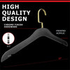 Load image into Gallery viewer, Simply Brilliant Pack of 10 Black Frosted Acrylic Hangers
