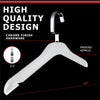 Load image into Gallery viewer, Set of 10 Frosted Acrylic Clothes Hangers
