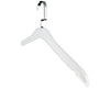 Load image into Gallery viewer, Set of 10 Frosted Acrylic Clothes Hangers
