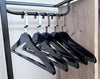 Load image into Gallery viewer, Simply Brilliant Pack of 10 Black Acrylic Hangers with Bar
