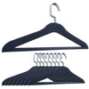 Load image into Gallery viewer, Simply Brilliant Pack of 10 Frosted Black Acrylic Hangers with Bars
