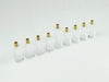 Load image into Gallery viewer, Acrylic Menorah with Gold Hardware 30 MM Candle Holders
