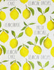 Load image into Gallery viewer, Rae Dunn “Lemon Drops” Decorative Lemon-Themed Shelf Liner
