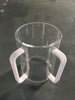 Simply Brilliant Acrylic Washing Cup with White Handles
