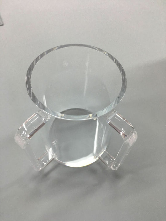 Simply Brilliant Acrylic Washing Cup with Lucite Handles