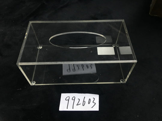 Simply Brilliant Rectangular-Shaped Acrylic Tissue Box