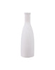 Load image into Gallery viewer, JoJo Fletcher Funnel Neck Shape White Matte Earthenware Vase
