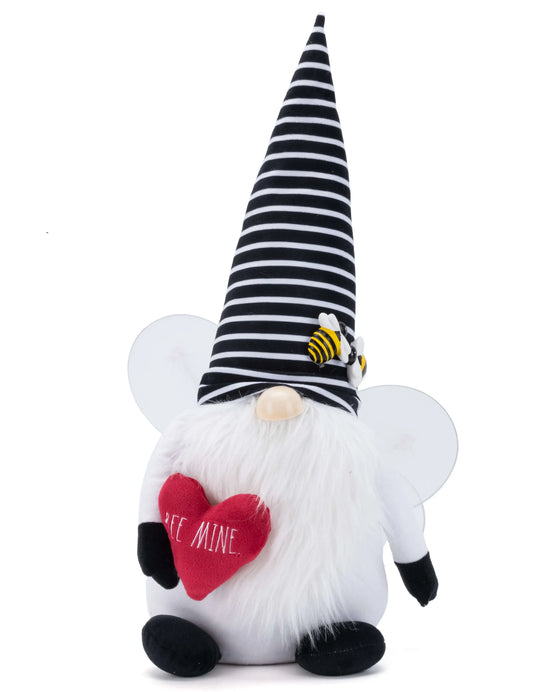 Rae Dunn “Bee Mine” Plush Valentine Theme Bee Gnome