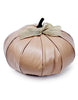 Load image into Gallery viewer, Beige Leather Pumpkin - Front Angle
